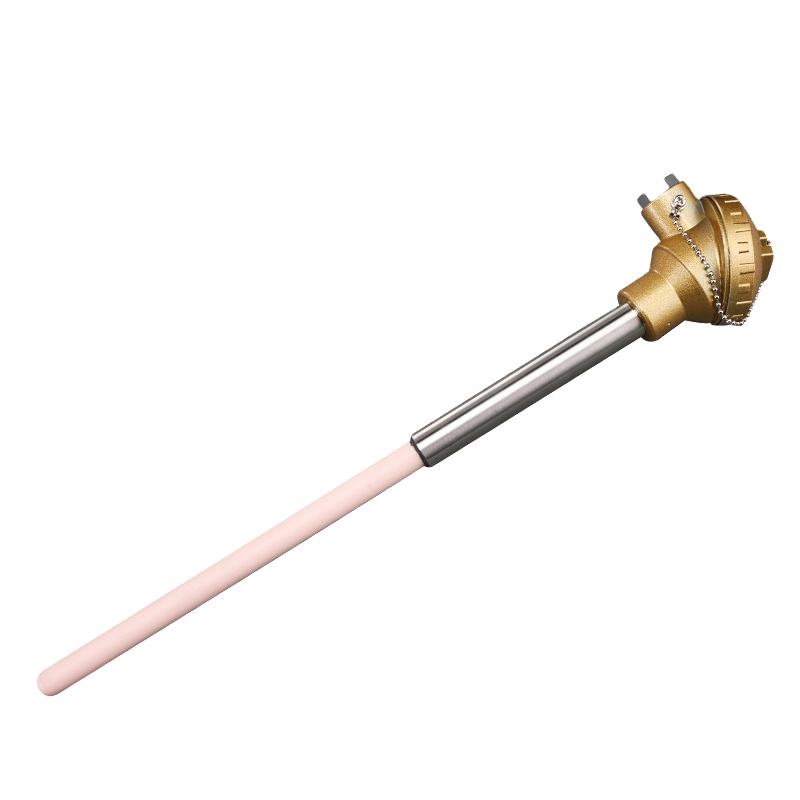 Đường kính dây 0,2–0,4 mm Đầu dò cảm biến nhiệt độ cao lò nung cặp nhiệt điện bạch kim-rhodium loại S/B/R dành cho kim loại nóng chảy