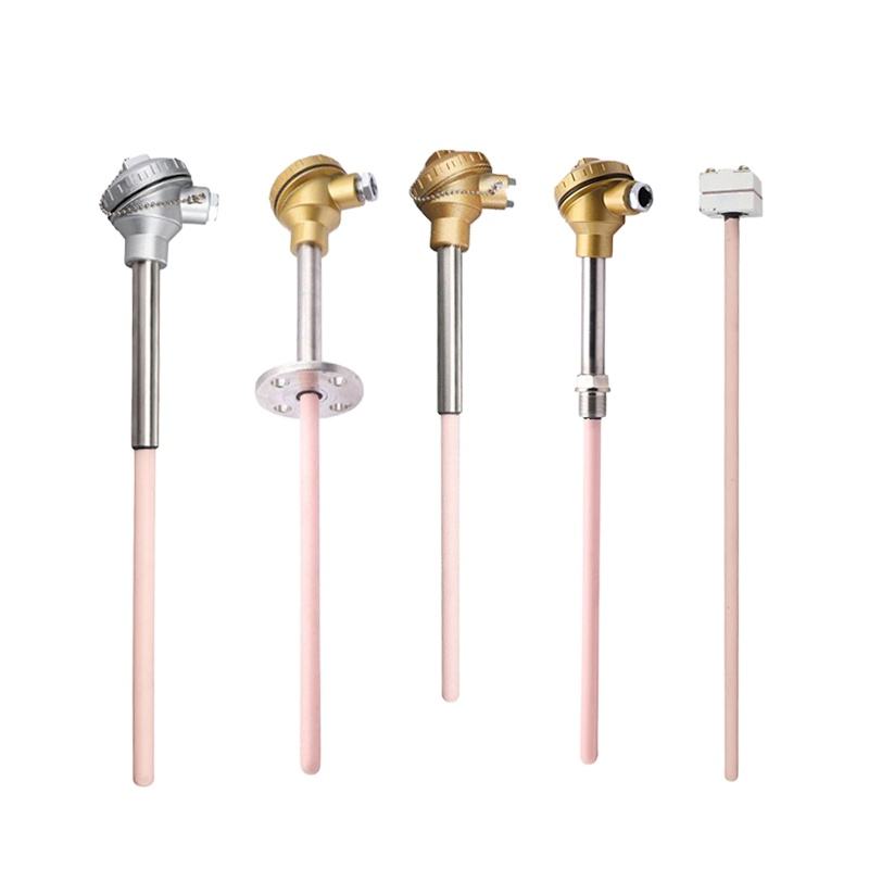 Đường kính dây 0,2–0,4 mm Đầu dò cảm biến nhiệt độ cao lò nung cặp nhiệt điện bạch kim-rhodium loại S/B/R dành cho kim loại nóng chảy