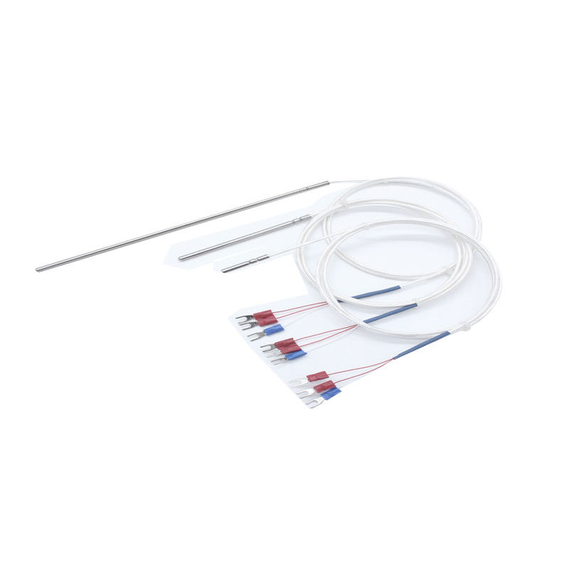Đầu dò WZP-035 PT100 Cáp 5 × 35mm 1–20m Nhiệt kế điện trở bạch kim RTD Cảm biến nhiệt độ chống ăn mòn chống nước chống ăn mòn