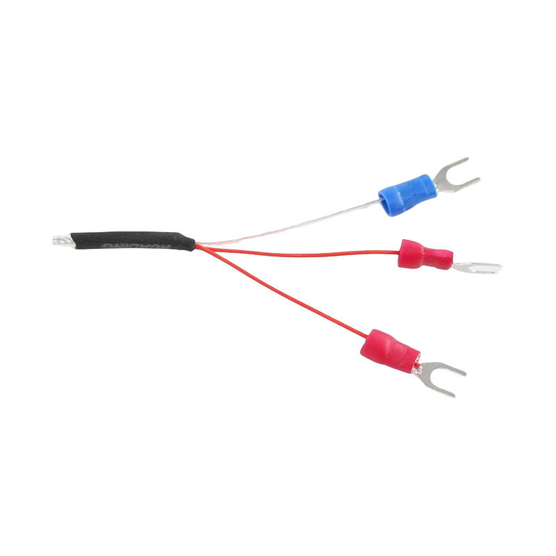 Cảm biến nhiệt độ công nghiệp PT100 RTD 3 dây điện trở bạch kim 50mm đầu dò cặp nhiệt điện