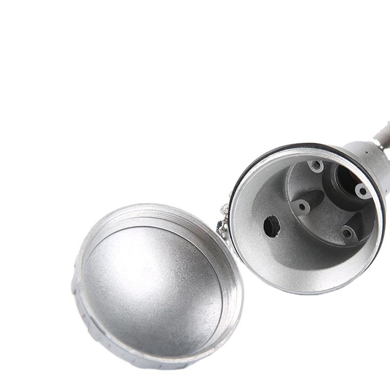 Vật liệu thép không gỉ cách nhiệt, chống nước, chống mài mòn Cặp nhiệt điện loại K 1800°C Cặp nhiệt điện đầu dò loại RTD PT100