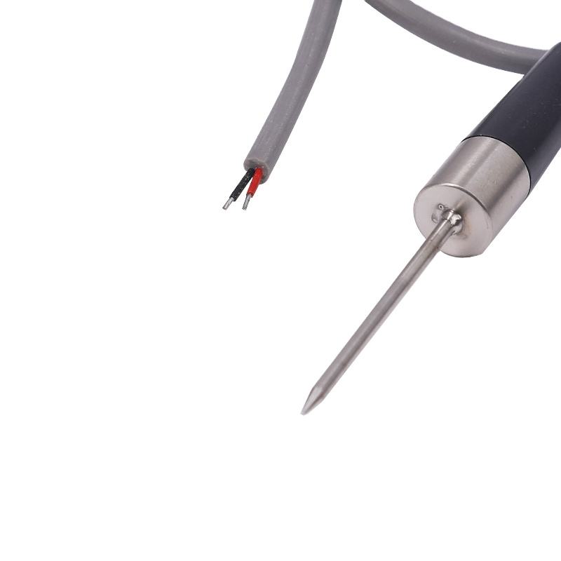 Đường kính 3mm đầu dò 3 dây RTD Pt100 cảm biến nhiệt độ Cầm Tay loại K 1 mét Cặp nhiệt điện kim thép không gỉ đầu dò