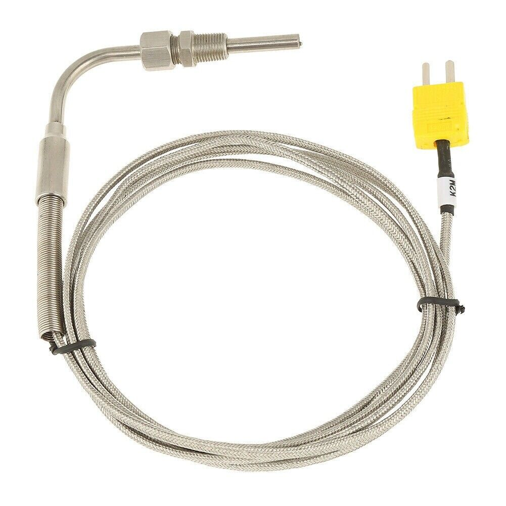 Cáp mở rộng cặp nhiệt điện 2 dây đo nhiệt độ có vỏ bọc PTFE màu nâu có phích cắm cặp nhiệt điện để tiếp xúc trực tiếp với cảm biến loại K
